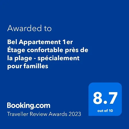 Bel Appartement 1Er Etage Confortable Pres De La Plage - Specialement Pour Familles Saidia Exterior photo